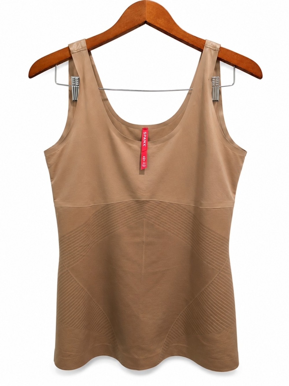SPANX Shapewear Tank Cami Nude Beige Seamless Sculpting Top Women's 3X